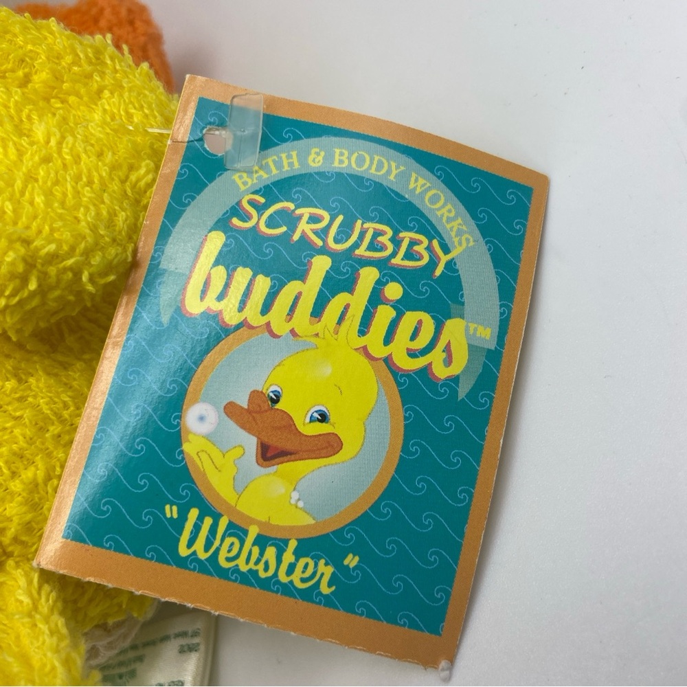 Scrubby Buddies "Webster" Rare & Retired Bath Plush Stuffed Animal 7" - Picture 5 of 7
